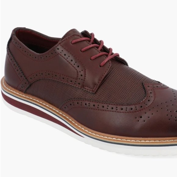 Vance Company  Men\'s Warrick Wingtip Derby *****Size 12 WIDE**** main image 8